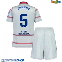 Maglie da calcio Atletico Madrid Johnny Cardoso #5 Terza Maglia Bambino 2026-27 Manica Corta + Pantaloni corti)